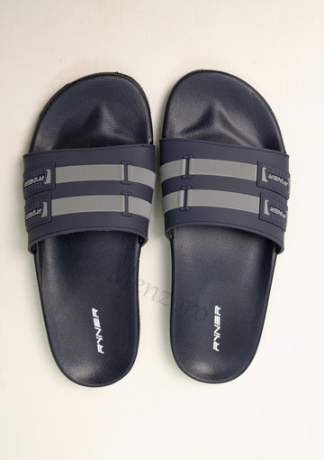 RYNER NAVY BLUE SLIDES