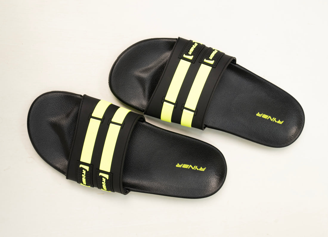 RYNER BLACK SLIDES