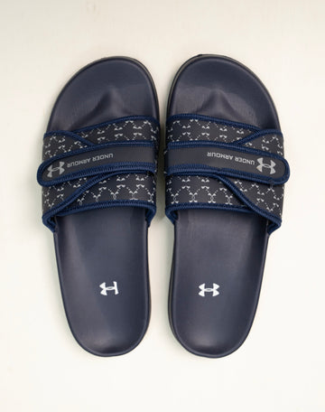 UnderArmour Navy Blue Slides