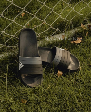 MZ Black Slides for Men – Comfortable Daily Wear Slides